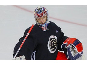 Calgary Flames prospect Dustin Wolf. Al Charest / Postmedia