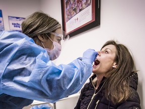 Curler and TSN analyst Cheryl Bernard begins her regimen of COVID-19 testing.