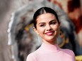 Cast member Selena Gomez poses at the premiere for the film "Dolittle" in Los Angeles, California, U.S., January 11, 2020.