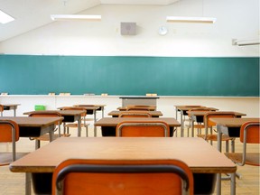 File photo of a school classroom.