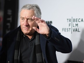 TOPSHOT - Robert DeNiro attends the 2018 Tribeca Film Festival opening night premiere of 'Love, Gilda' at Beacon Theatre on April 18, 2018 in New York City.