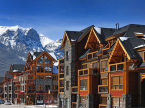 Spring Creek Mountain Village in Canmore.