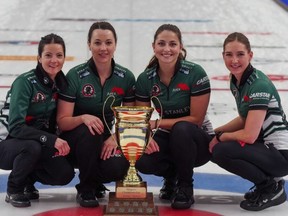Team Einarson picked up a Grand Slam victory in the Calgary curling bubble. Mike Cleasby/Grand Slam of Curling