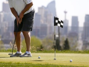 The Shaganappi Golf Course in Calgary on Monday May 14, 2018. Darren Makowichuk/Postmedia