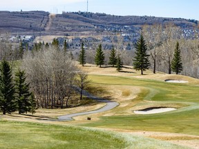 The Lynx Ridge Golf Club in Calgary is pictured on April 26, 2020.