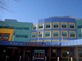 Alberta Children's Hospital in Calgary, on Friday, Oct. 12, 2018.