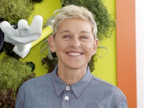 Ellen DeGeneres attends the premiere of Netflix's "Green Eggs And Ham" at Hollywood American Legion on Nov. 3, 2019 in Los Angeles, Calif.