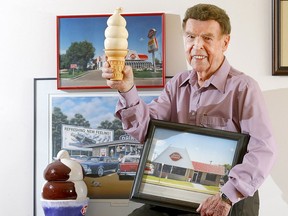 Don Gordon, the 88-year-old owner of the land where the Dairy Queen in Calgary burnt down is happy to hear the city will let the franchisee continue on Wednesday, May 5, 2021.