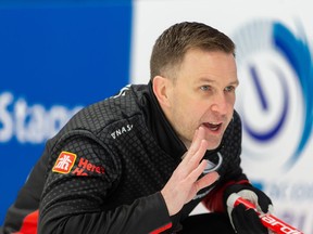 Brad Gushue and partner Kerri Einarson picked up a pair of wins at the World Mixed Doubles Curling Championships 2021 in Aberdeen, Scotland, on Tuesday.