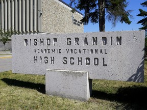 The Calgary Catholic School District’s Board of Trustees passed a motion to rename Bishop Grandin High School in Calgary on Monday, June 28, 2021.