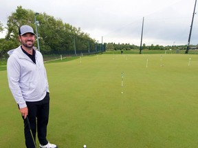 Todd Halpen, director of instruction at Golfuture YYC, was photographed on the facility's new putting green, the largest in Canada on Thursday, June 10, 2021.
Gavin Young/Postmedia