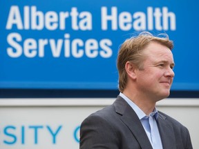 Alberta Health Tyler Shandro, attending an funding announcement at the Stollery Children's Hospital in Edmonton on July 29, 2021. Photo by David Bloom/Postmedia
