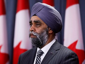 Minister Harjit Sajjan.