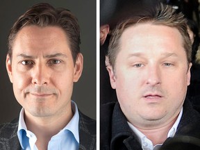 Michael Kovrig, left, and Michael Spavor.