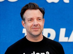 Cast member Jason Sudeikis attends the premiere for season two of the television series "Ted Lasso" at Pacific Design Center in West Hollywood, California, U.S. July 15, 2021.