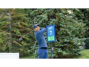 Wes Heffernan fired a 7-under 64 in the second round at the ATB Financial Classic at the Talons Course of Country Hills Golf Club on Friday, Sept. 17, 2021.