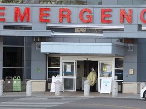The Emergency entrance of the South Health Campus. Friday, September 24, 2021. Brendan Miller/Postmedia
