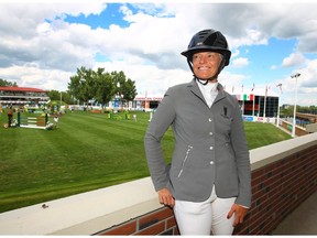 Canadian Erynn Ballard posted a blistering time on Thursday at Spruce Meadows.