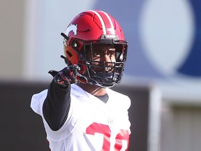 Calgary Stampeders DB Jamar Wall returned to practice at McMahon Stadium on Tuesday. Wall is hoping he's able to suit up when the Stamps face the Saskatchewan Roughriders this weekend.