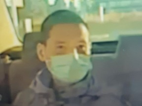 Calgary police are seeking information on this suspect who stole a taxi from a driver in early October.