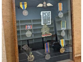 War medals that belong to John Thomas Hearson found at a Goodwill store in Calgary and were returned to his family