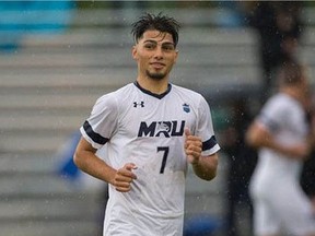 The Mount Royal University Cougars’ Mohamed El Gandour has been named the 2021 Canada West men’s soccer player of the year.