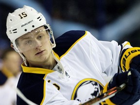 Former Buffalo Sabre Jack Eichel.