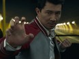 Simu Liu in a scene from Marvel's Shang-Chi and the Legend of the Ten Rings.