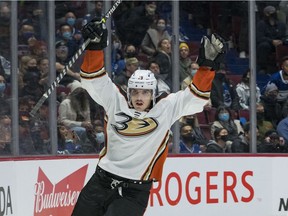 The Anaheim Ducks have been fuelled, at least in part, by a breakout season from forward Troy Terry.