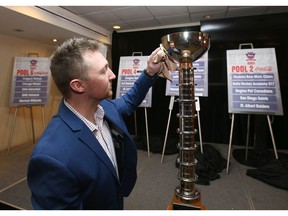Jesse Hale, GM of the Mac's International Hockey Tournament, won't be handing the trophy out this January. Jim Wells/Postmedia