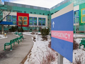 The Alberta Children’s Hospital in Calgary was photographed on Thursday, January 20, 2022.