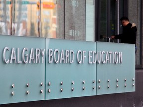The Calgary Board of Education headquarters along 8th St. and 12th Ave. SW. Tuesday, January 25, 2022.