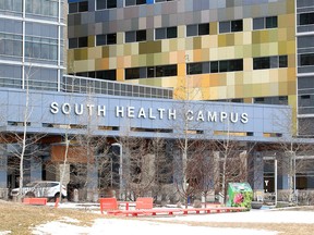 South Health Campus in the SW. Thursday, January 13, 2022.