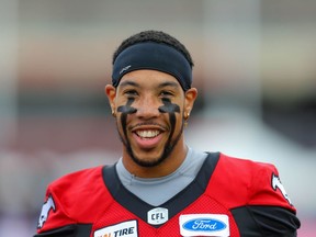 The Calgary Stampeders will have receiver Reggie Begelton back in the fold next season.