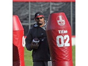 Defensive line coach Cornell Brown has been brought back by the Calgary Stampeders.