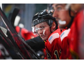 Calgary Flames forward prospect Matthew Phillips is now the all-time goal-scoring leader for the American Hockey League’s Stockton Heat.