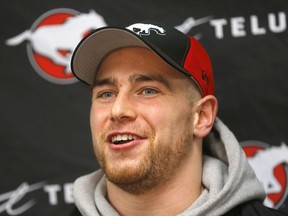 Defensive lineman Connor McGough is back with the Calgary Stampeders after being forced to retire at the end of training camp last year due to myocarditis.