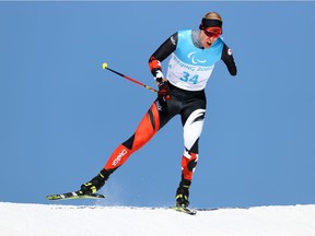 Mark Arendz of Team Canada during a Official Training Session at Zhangjiakou National Biathlon Centre on March 03, 2022 in Beijing, China.