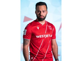 Cavalry FC Sergio Camargo is shown in the CPL team's New Jersey announced March 17/ 22. Justin Hayward/Cavalry FC