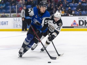 Calgary Flames prospect Jeremie Poirier is leaving his mark with the QMJHL’s Saint John Sea Dogs. He recently erased the franchise record for most career points by a defenceman.