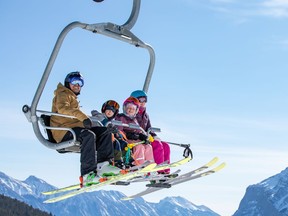 Spring skiing at Mount Norquay must be experienced to be truly appreciated.