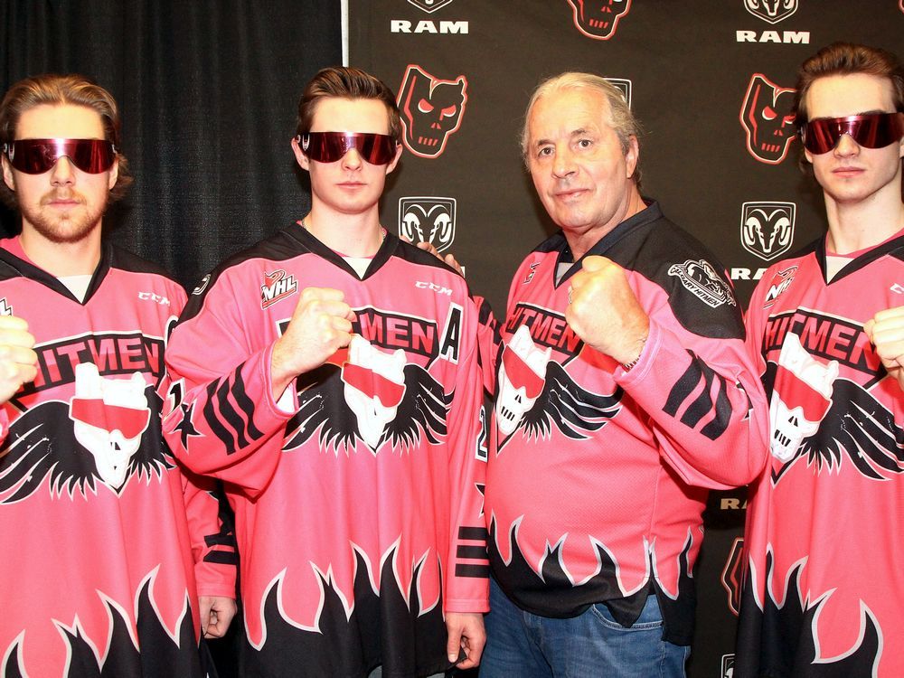 Prostate Cancer Centre - On Saturday, November 2nd, the Official Calgary  Hitmen Hockey Club are proud to wear for one game only - a special jersey  designed to honour Bret Hart! After