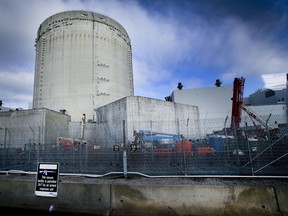 FILE PHOTO: The Darlington Nuclear Generation Station in Ontario is undergoing a refurbishment project that is expected to be completed by 2026.
