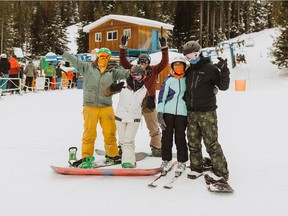 Castle Mountain has received consistent snow this season, which is set to wrap up with a Banked Slalom Race and end-of-season celebration.