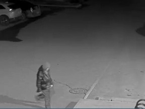 Okotoks RCMP are asking for the public's assistance in locating two suspects believed to be involved in the theft of a number of catalytic converters stolen from a vehicle parked at Christ Redeemer School Warehouse, and an Enterprise Rent-A-Car location.