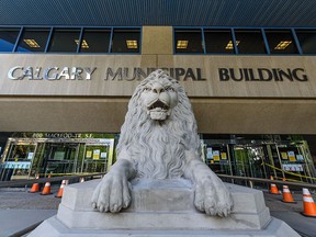 The Calgary Municipal Building on Tuesday, May 26, 2020.