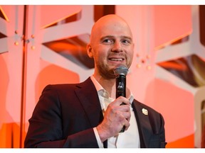 Matt Stajan spent nine seasons with the Calgary Flames and scored the memorable goal that gave the team the series against the Vancouver Canucks in the 2015 playoffs. Azin Ghaffari/Postmedia