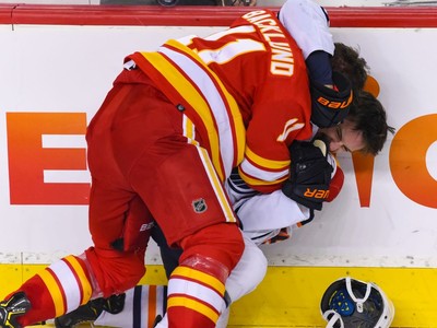 Flames torch Oilers 9-6 in wild start to Battle of Alberta series - 100  Mile House Free Press