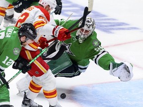 Calgary Flames, Dallas Stars goalies prominent in Stanley Cup