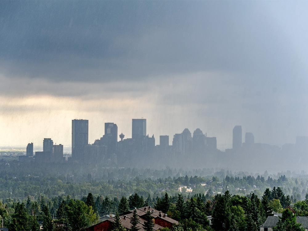 Severe thunderstorm watch in effect for Calgary